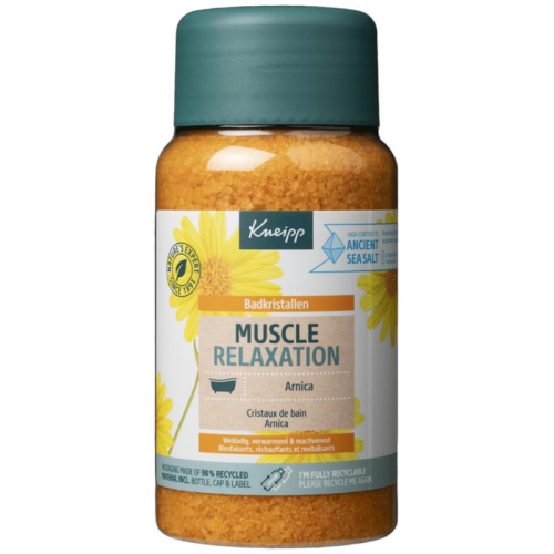 600 gram Kneipp Badkristal Muscle Relaxation Arnica