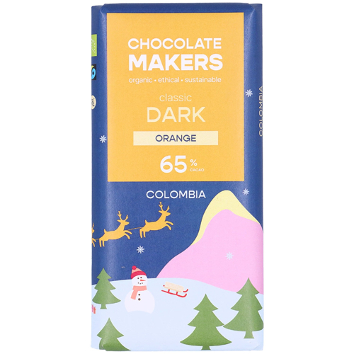 80 gram Chocolate Makers Dark Orange