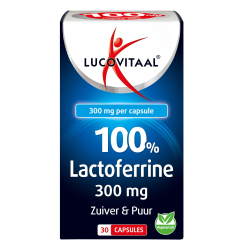 30 capsules Lucovitaal 100% Lactoferrine 300 mg