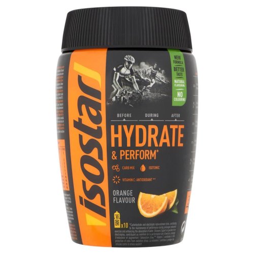 Isostar Poeder Hydrate & Perform Orange 400 Gramm