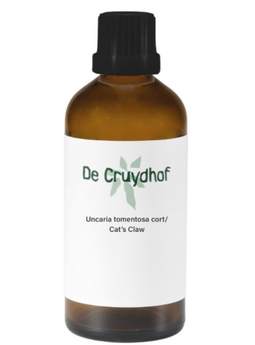 De Cruydhof - Natura Sanat Uncaria Tomentosa Cort - Cat's Claw Tinctuur 100 ml