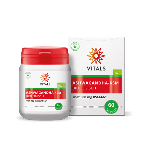 60 capsules Vitals Ashwagandha-KSM Biologisch