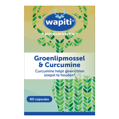  Wapiti Groenlipmossel & Curcumine