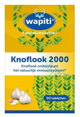 Wapiti Knoflook 2000 30 tablets