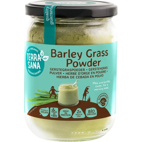 Terrasana Gerstegras Poeder Biologisch 130 Gramm