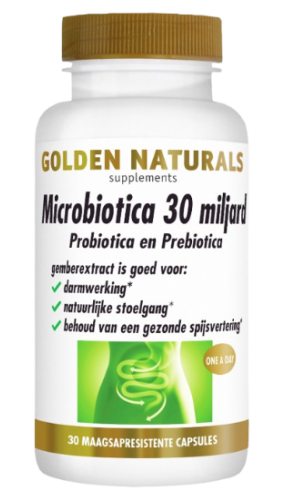 probiotica-30-miljard-golden-naturals-30-capsules