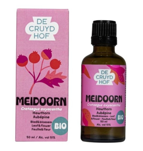 50 ml De Cruydhof Meidoorn / Crataegus Oxyacantha Biologisch