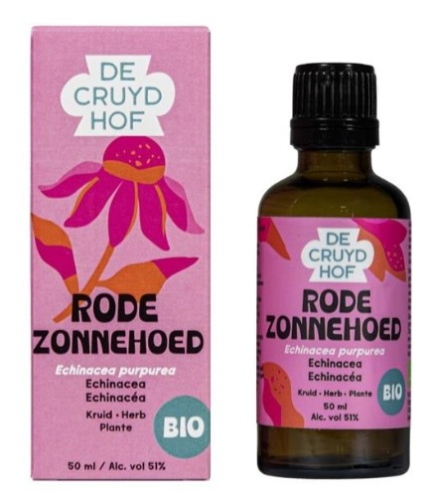 50 ml De Cruydhof Rode Zonnehoed / Echinacea Purpurea Biologisch