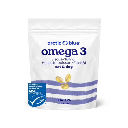  Arctic Blue Omega 3 Pure Arctische Visolie MSC voor Hond & Kat