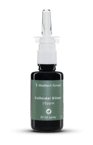 Meditech Organisch Colloïdaal Zilver Spray 10 ppm 30 Ml