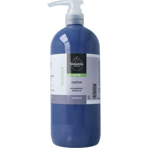 Volatile Basisolie Castor Koudgeperst 100% Puur Biologisch 1000 Ml