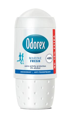 55 Ml Odorex Deodorant Roller Marine Fresh