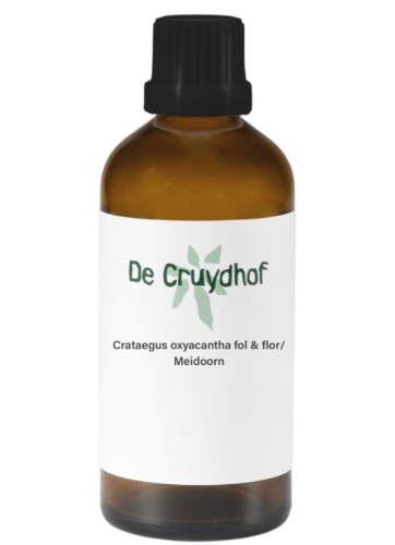De Cruydhof - Natura Sanat Crataegus Oxyacantha - Meidoorn Tinctuur 100 Ml
