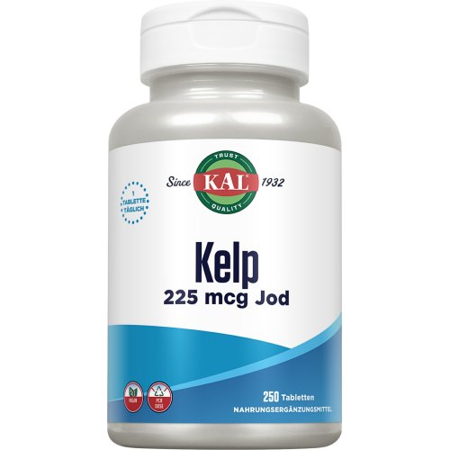 KAL Kelp Jodium 225 mcg 250 Tabletten