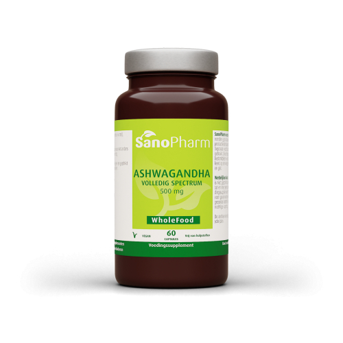 60 Kapseln SanoPharm Wholefood Ashwagandha