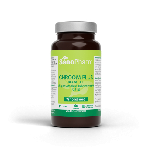 30 capsules SanoPharm Wholefood Chroom Plus