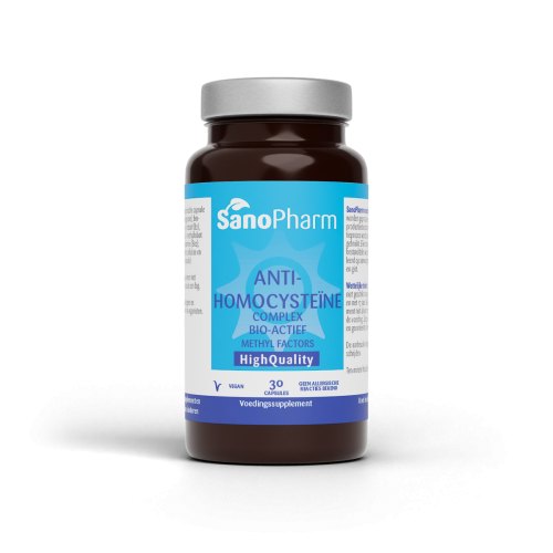 SanoPharm High Quality Anti-Homocysteine Complex 30 Kapseln