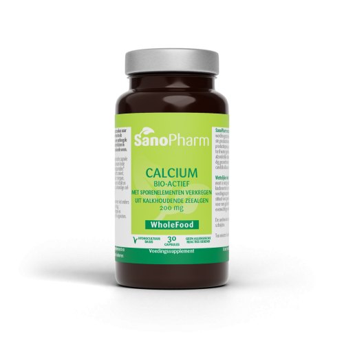 SanoPharm Wholefood Calcium 30 Kapseln