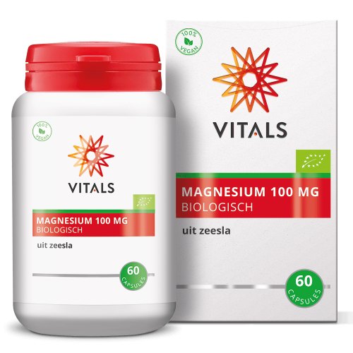Vitals Magnesium Biologisch 100 mg 60 Kapseln