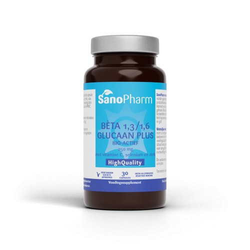 SanoPharm High Quality Beta 1,3-1,6 Glucaan Plus 30 capsules