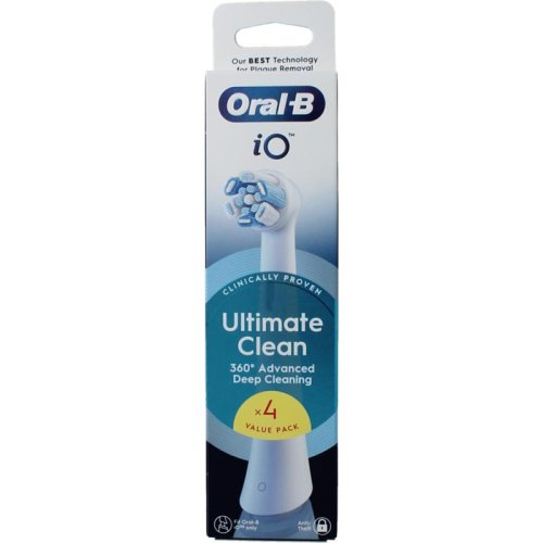 Oral-B Opzetborstel IO Ultimate Clean Wit 4 Stücke