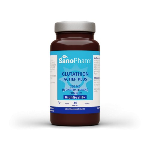 SanoPharm High Quality Glutathion Actief Plus 30 Kapseln