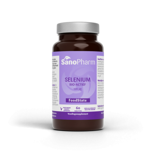 60 tabletten SanoPharm Foodstate Selenium 200 mcg