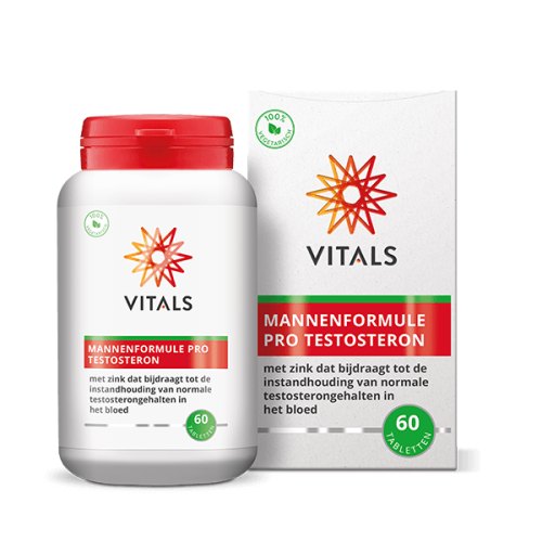 Vitals Mannenformule Pro Testosteron 60 Tabletten