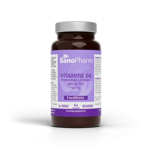 SanoPharm Foodstate Vitamine B6 60 tablets