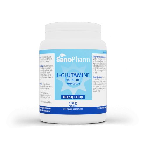SanoPharm High Quality L-Glutamine 100 Gramm