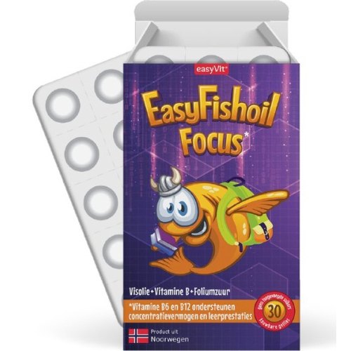 easyVit EasyFishoil Focus 30 chewable capsules
