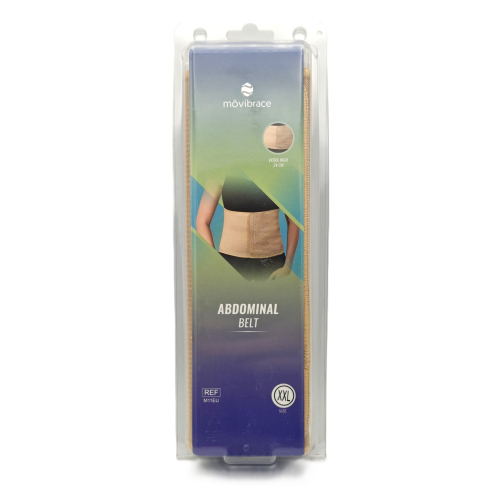 1 stuk Mövibrace Buik Band Extra High Beige Maat XXL