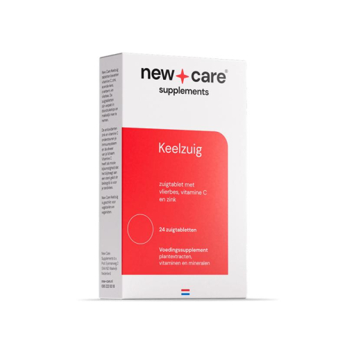 24 zuigtabletten New Care Keelzuig