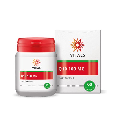 Vitals Q10 100 mg 60 Softgels