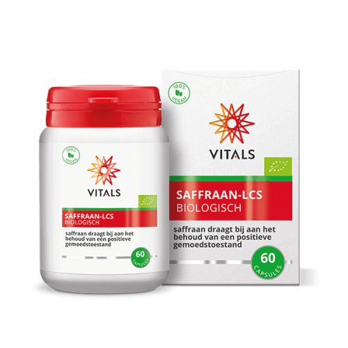 Vitals Saffraan-LCS Biologisch 60 Kapseln
