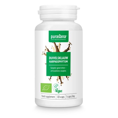 Purasana Duivelsklauw Biologisch 120 Kapseln