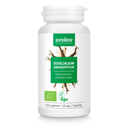 Purasana Duivelsklauw Biologisch 120 Kapseln
