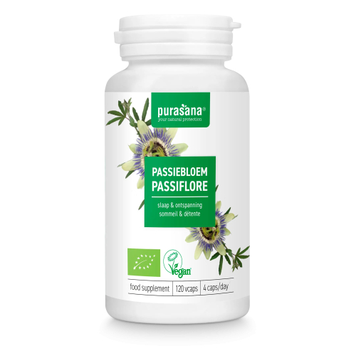 Purasana Passiebloem Biologisch 120 capsules