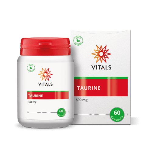 Vitals Taurine 500 mg 60 Kapseln