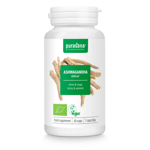 Purasana Ashwagandha Biologisch 60 capsules
