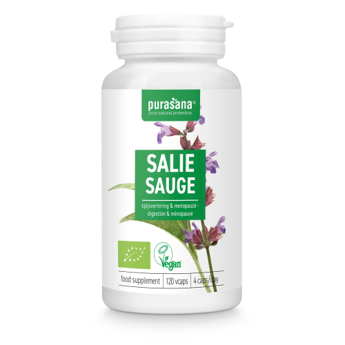 Purasana Salie Biologisch 120 Kapseln