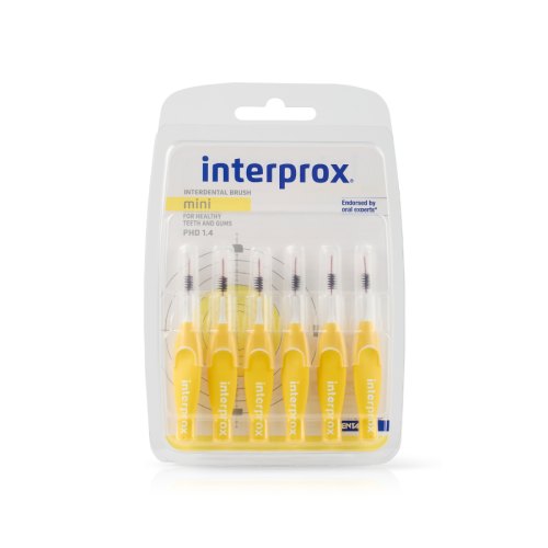 6 Stücke Interprox Ragers Mini Geel 1,4 PHD