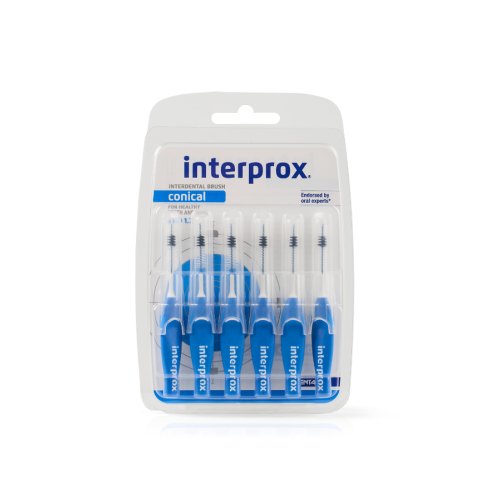 Interprox Ragers Conical Blauw 1,7 PHD 6 Stücke