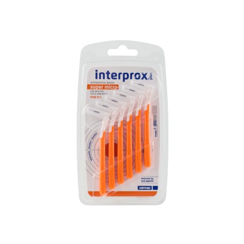 6 stuks Interprox Plus Ragers Super Micro Oranje 0.9 PHD