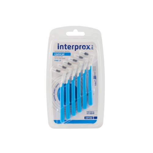 Interprox Plus Ragers Conical Blauw 1.7 PHD 6 Stücke