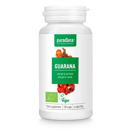 Purasana Guarana Biologisch 120 Kapseln