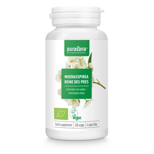 Purasana Moerasspirea Biologisch 120 Kapseln