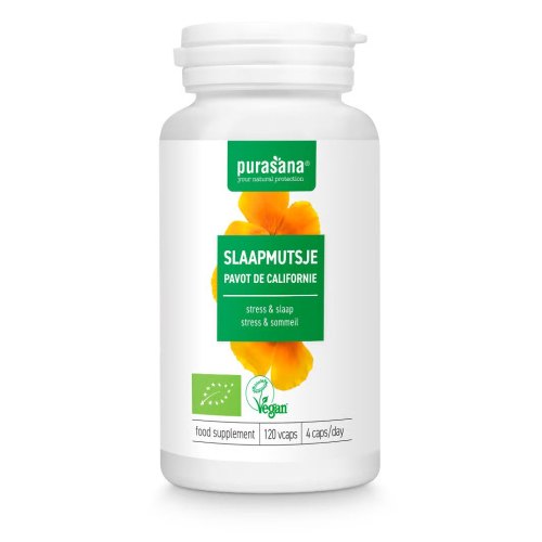 Purasana Slaapmutsje Biologisch 120 capsules