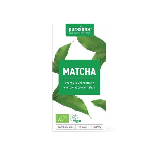 Purasana Matcha 100 Vegetarische Kapseln