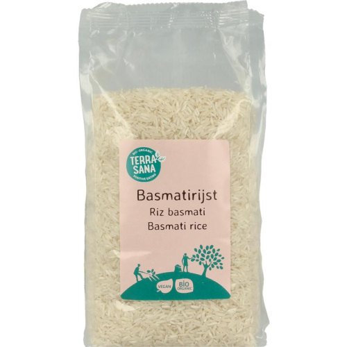 Terrasana Basmati Rijst Wit Biologisch 1000 Gramm